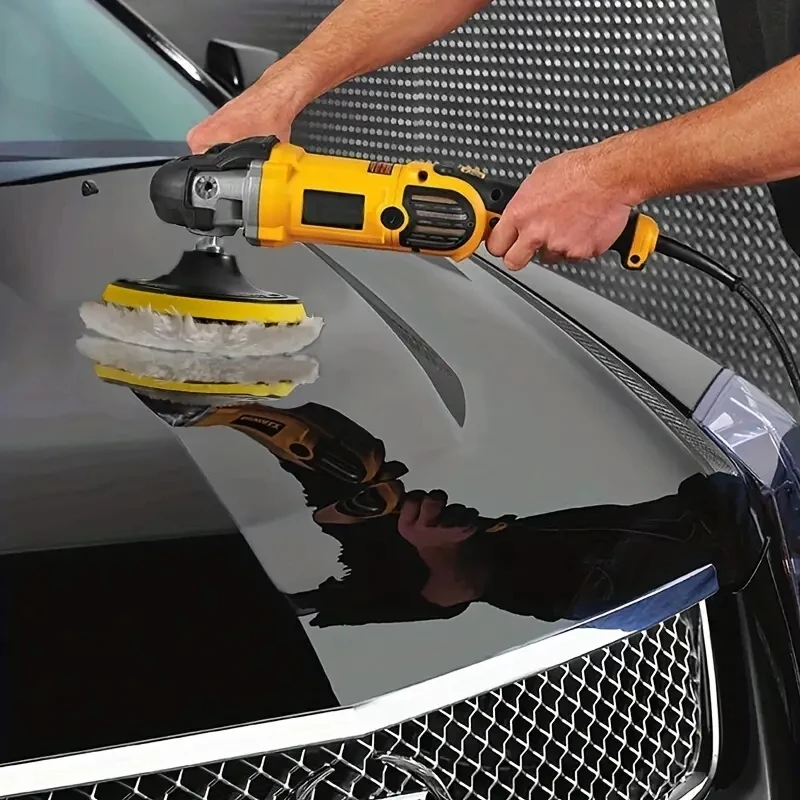 5-piece set of car beauty waxing and polishing disc cleaning brushes 2