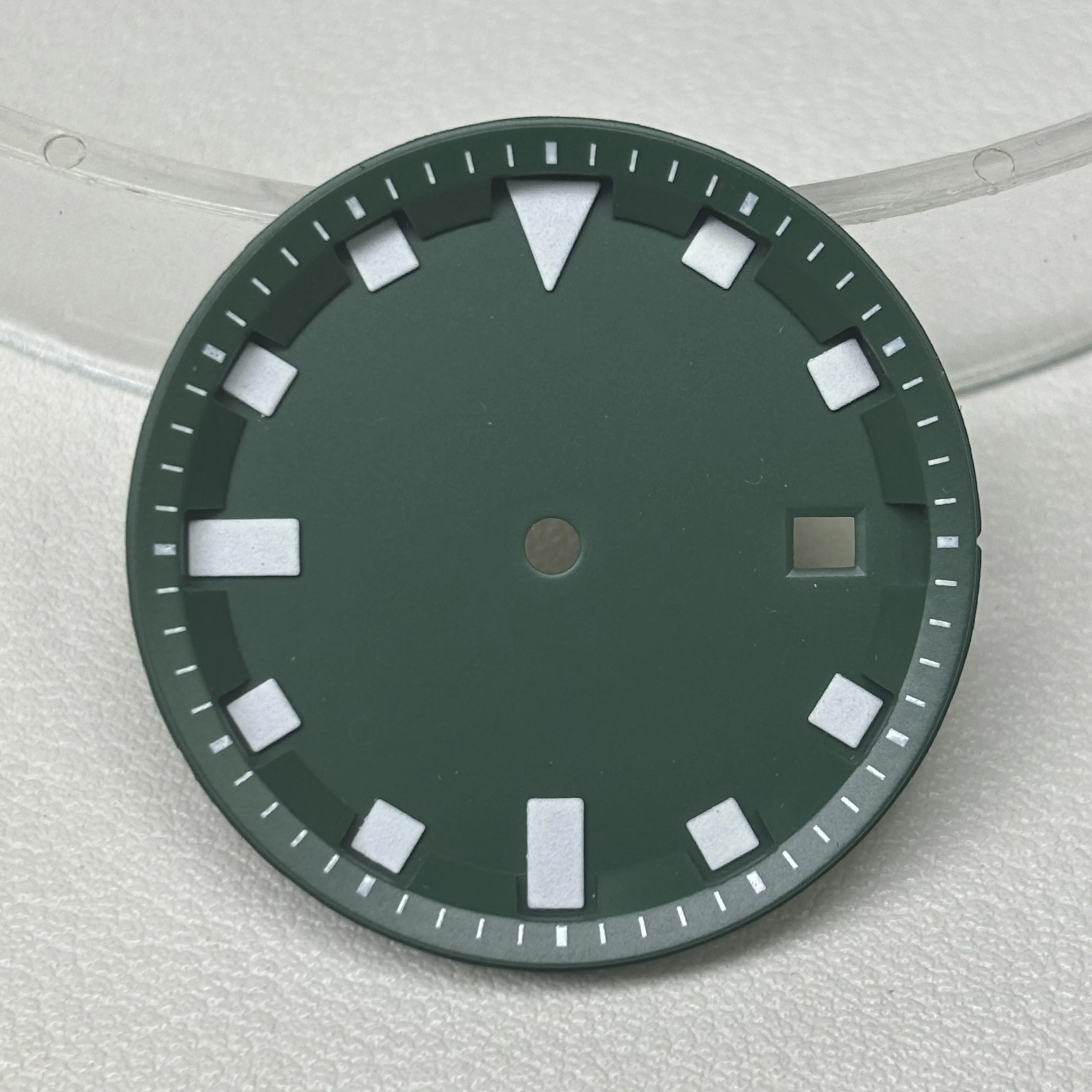 High-Quality Stainless Steel Men's Watch Dial - 31.8mm Diameter, 42.5mm Accessory Case
