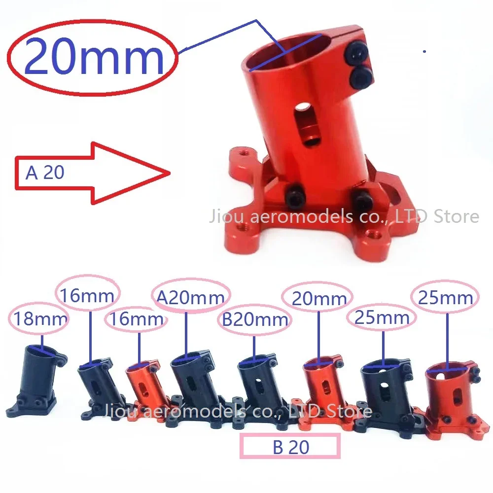 

Multi Axis Uav Parts Aluminum Alloy Carbon Tube Connection Foot Mount Fixing Parts 16mm 18mm 20mm 25mm