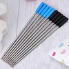 10Pieces Ballpoint Pen Refills Replaceable Smooth Writing Quick Dry Black & Blue Pen Refill for Most Metal Ballpoint Pen 5