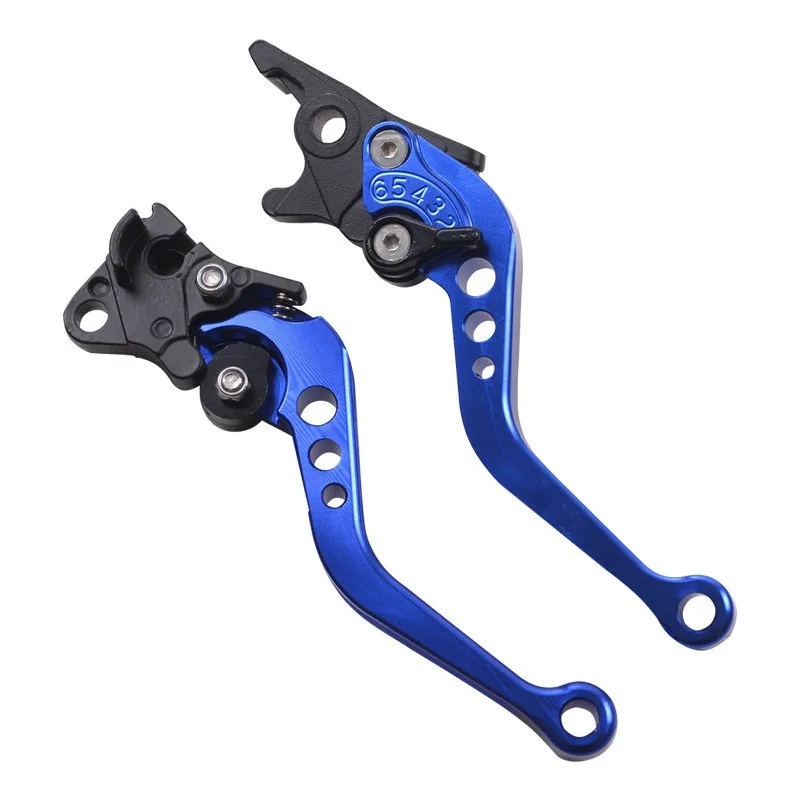 2 Pcs Alloy Motorcycle Brake Handle Motorbike Modification Motorcycle Clutch Drum Brake Lever Handle