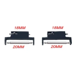 Quick Release Watch Band Adapter Set with Spring Bars - Universal Strap Connector Pair (18mm to 20mm)