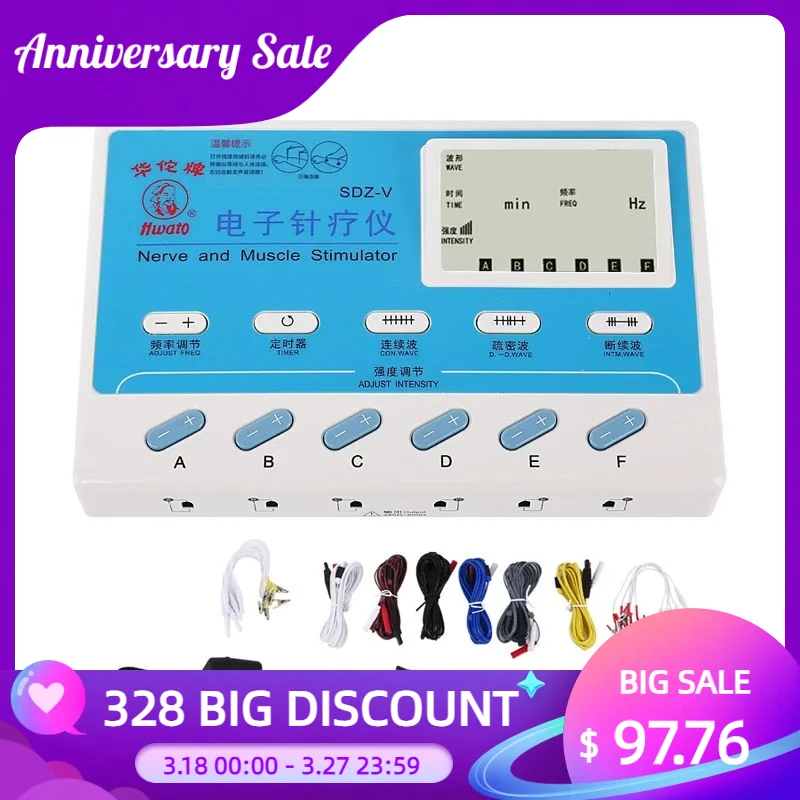 

Electroacupuncture Stimulator Acupoint Stimulation Physiotherapy Body Relaxation Massager TENS Physiotherapy Relieve Pain