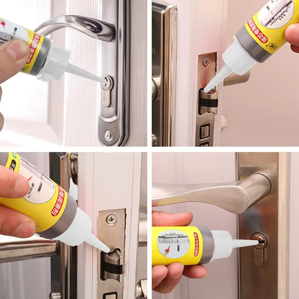 60ml Graphite Powder Lubricant Natural Lock Core White Cover Lubricant Household Supplies For Window Guides Keys Door Guides graphite powder lubricant graphite lubricant