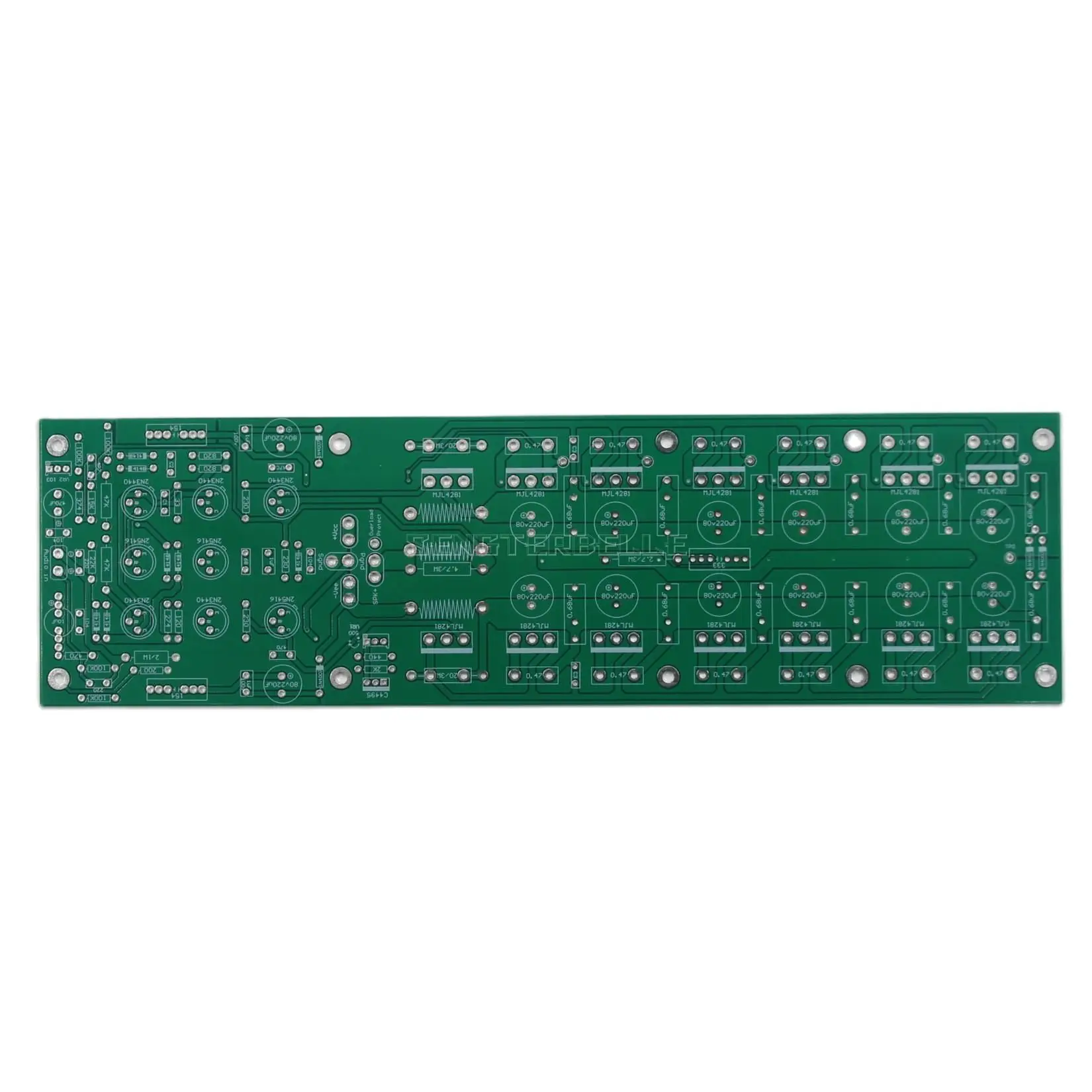 

Плата усилителя мощности, на базе FM801, Hi-Fi, моно, 500 Вт, PCB