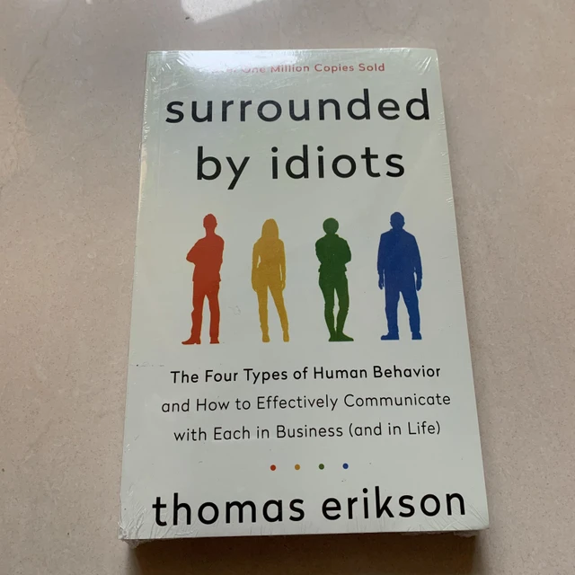 Surrounded by Idiots The Four Types of Human Behavior By Thomas Erikson  English Book Bestseller Novel