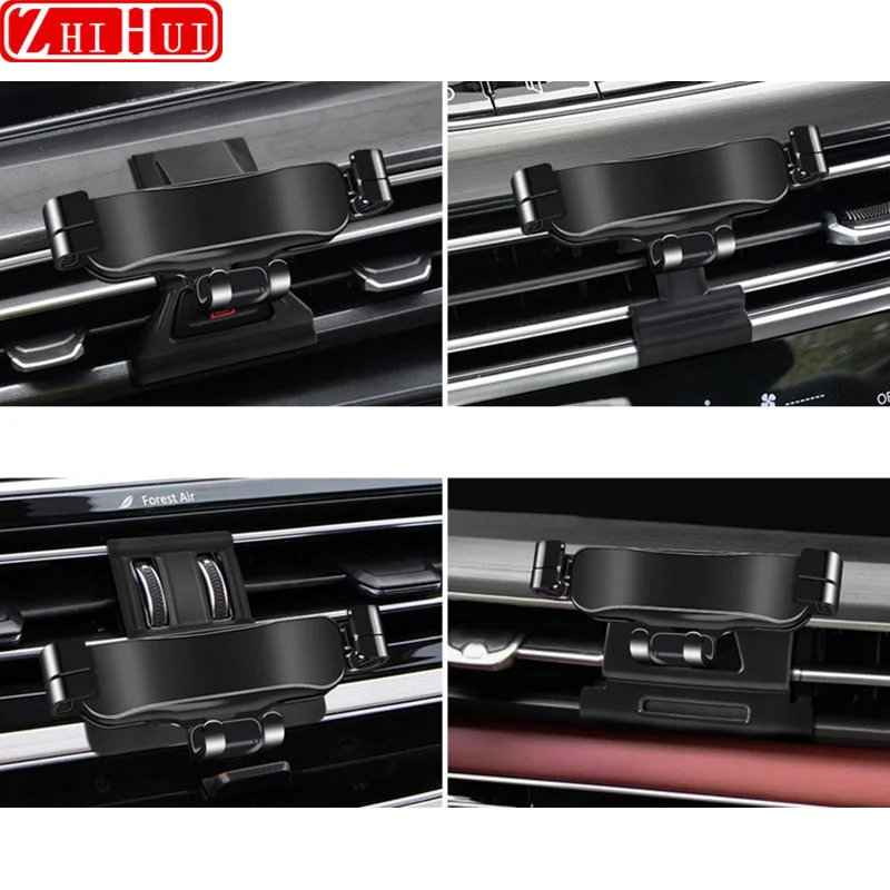 Car Styling supporto per cellulare per Changan CS55 Plus Eado Plus 2019-2023 supporto per presa d'aria supporto per staffa a gravità accessori per supporto - immagine 2