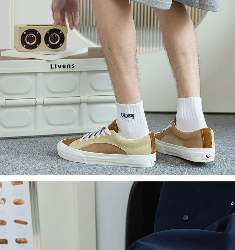 5 Pairs/Lot Men's Solid Color Socks Black White Business Casual Simple Versatile Breathable Cotton Sports Mesh Short Socks