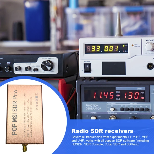 Ricevitore SDR BROLEO MSI.SDR - TCXO 0.5ppm Per Software RSP1, Banda 10kHz-2GHz - Foto 8