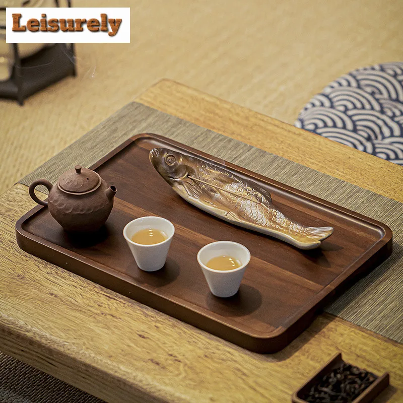 Koi Fish Incense Holder Ancient Zen Garden Incense Burners Mosquito Coil Holder Consecrate Censer Tea Services Decoration Craft