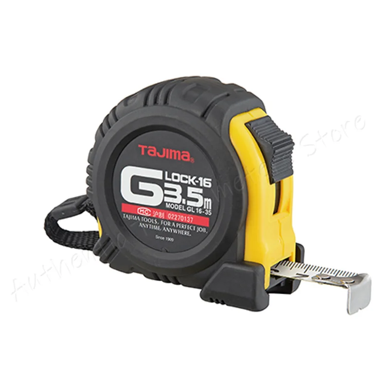 오리지널 일본 TaJIma 강철 테이프, 길이 3.5m, 너비 16mm, 양면 판독, GL16-35 1001-0234