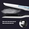 Professional Hair Straightener Brush Heating Hot Hair Combs Dual Voltage Titanium Curling Iron Steam Flat Iron 2