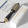 2025 New Black Gold Hot Air Comb Multi functional Roll Straight Dual purpose Roll Comb Anti frizz Negative Ion Hair Dryer Brush 4