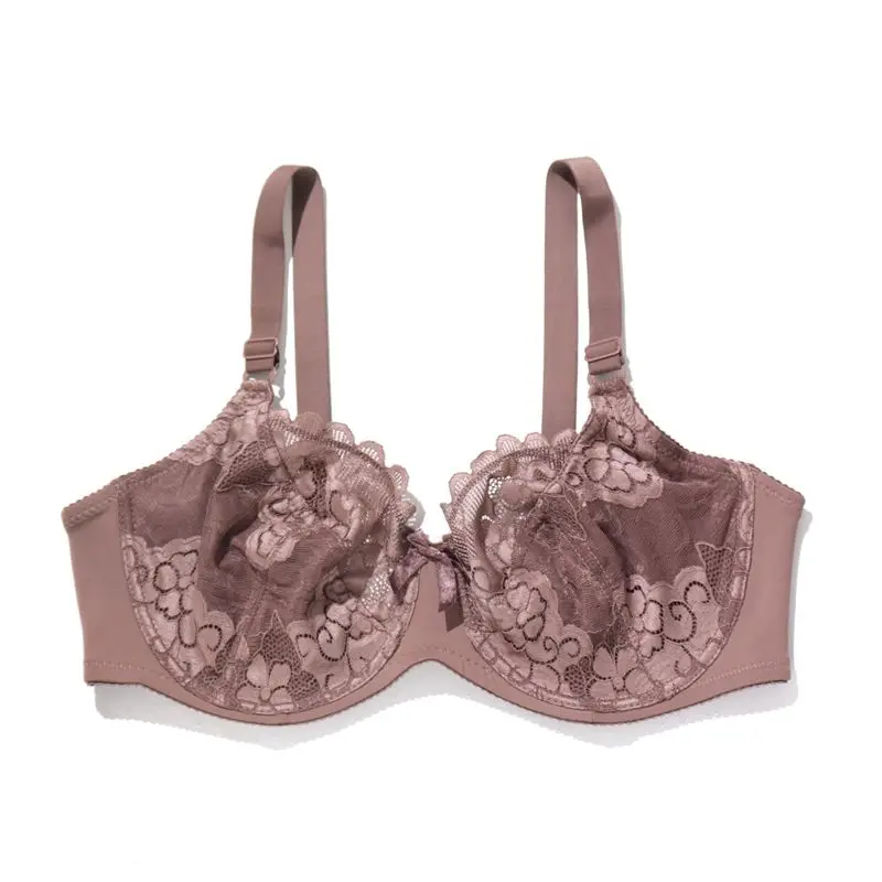 Bra Lace Big Cup Sexy, Bras Big Full Cup, Unlined Big Cup Bra