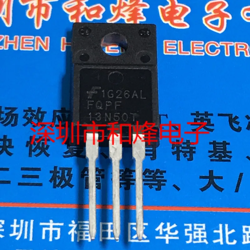 

5PCS-10PCS FQPF13N50T TO-220F 12.5A 500V New And Original On Stock