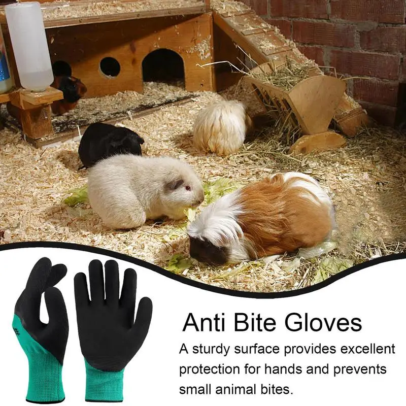 Pet Bite-resistant Gloves for Cats Dogs Squirrels Hamsters Birds