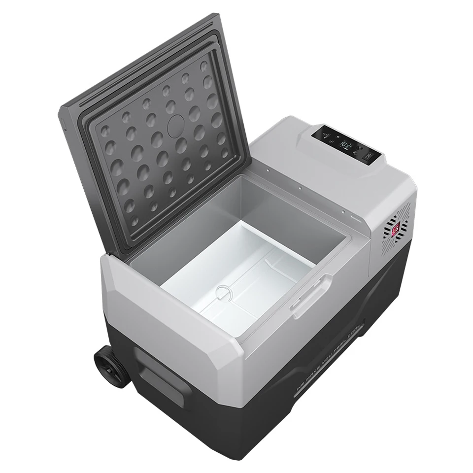 알피쿨 30L 차량용 냉장고 220V 풀바 휠 냉장고 12V/24V 휴대용 컴프레셔 냉동고 (자동차, 가정, 야외, 트럭용)
