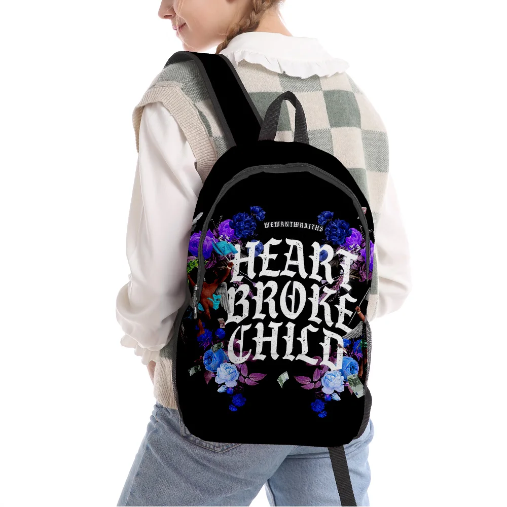 

Рюкзак Wewantwraiths Conrad Krew District на молнии, модная Мужская/Женская Холщовая Сумка с принтом, дорожная сумка из ткани Оксфорд