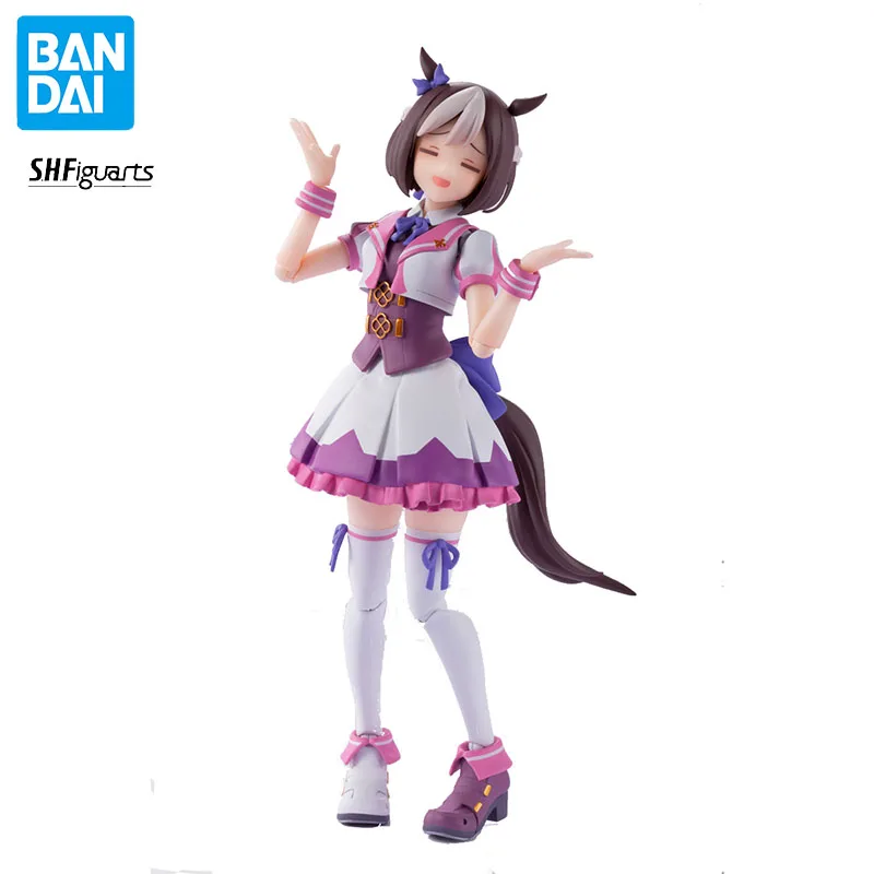 

In Stock Bandai SHF PrettyDerby Special Week Genuine Anime Figure Model Doll Action Figures Collection Cute Toys for Boys Gifts