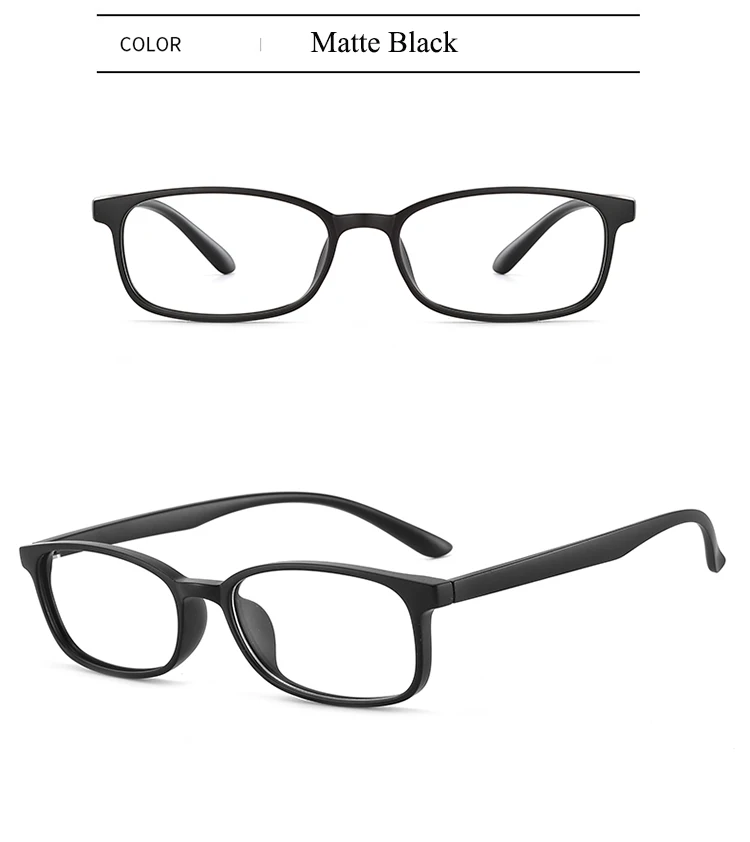 BCLEAR Neuerscheinung Unisex Kleine TR90 Optische Brillenfassung Ultraleicht Bequem zu Tragen Trendige Brillen – Detail 13