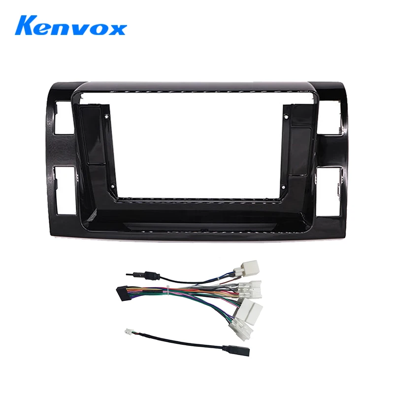 Автомобильный радиоприемник Fascia Для Toyota Previa 3 XR50 Estima 2006-2019 Android 10,1 дюймов 2 Din стерео монтажная панель Лицевая панель рамка Комплект