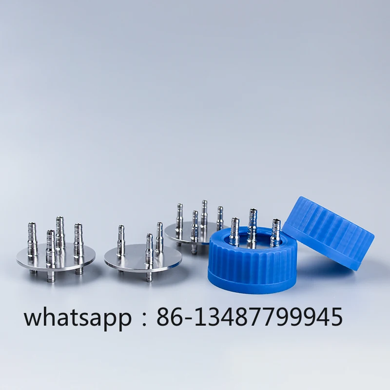 GL80 wide-mouth feeding bottle Special feeding bottle for fermentor in reagent bottle.