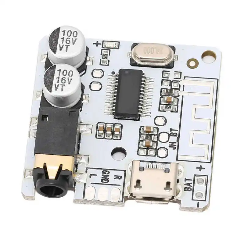 Car Speaker Amplifier Module Sound Receiver Board LosslessLED Indicator for DIY