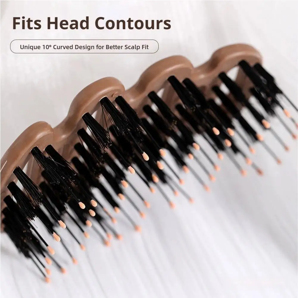 Hollow Scalp Massage Hair Brush – Anti-static Detangling & Fast Drying Styling Tool