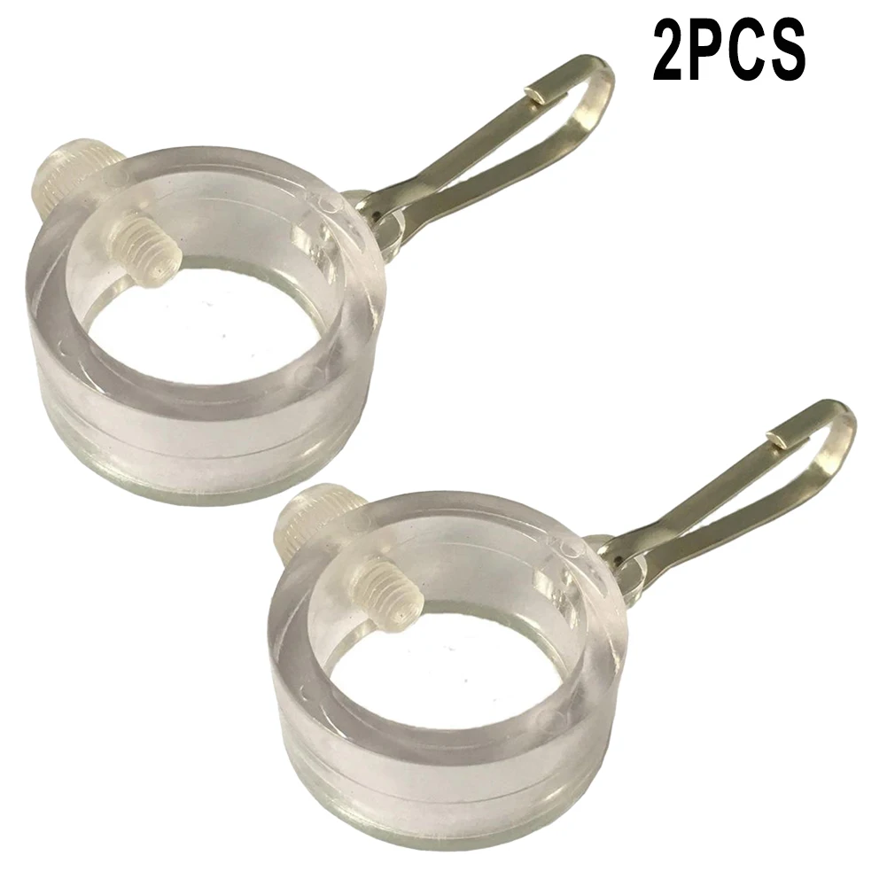 Anti-Wrap Flag Pole Rotating Mounting Rings Grommet Clip Attachments 2Pcs/Set for 1Inch Diameter Flagpole Fixing Tool