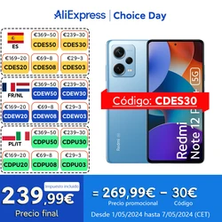 [30€ dto. Código: CDES30] Xiaomi Redmi Note 12 Pro+ 5G Smartphone 8+256GB, MediaTek Dimensity 1080, Pantalla AMOLED de 6,67