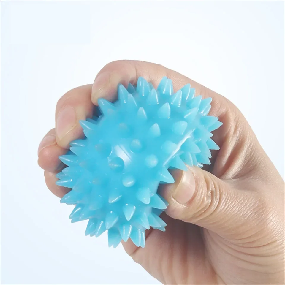 Massage Ball TPR Spike Trigger Point Exercise Fitness Hand and Foot Pain Relief 6.5 cm