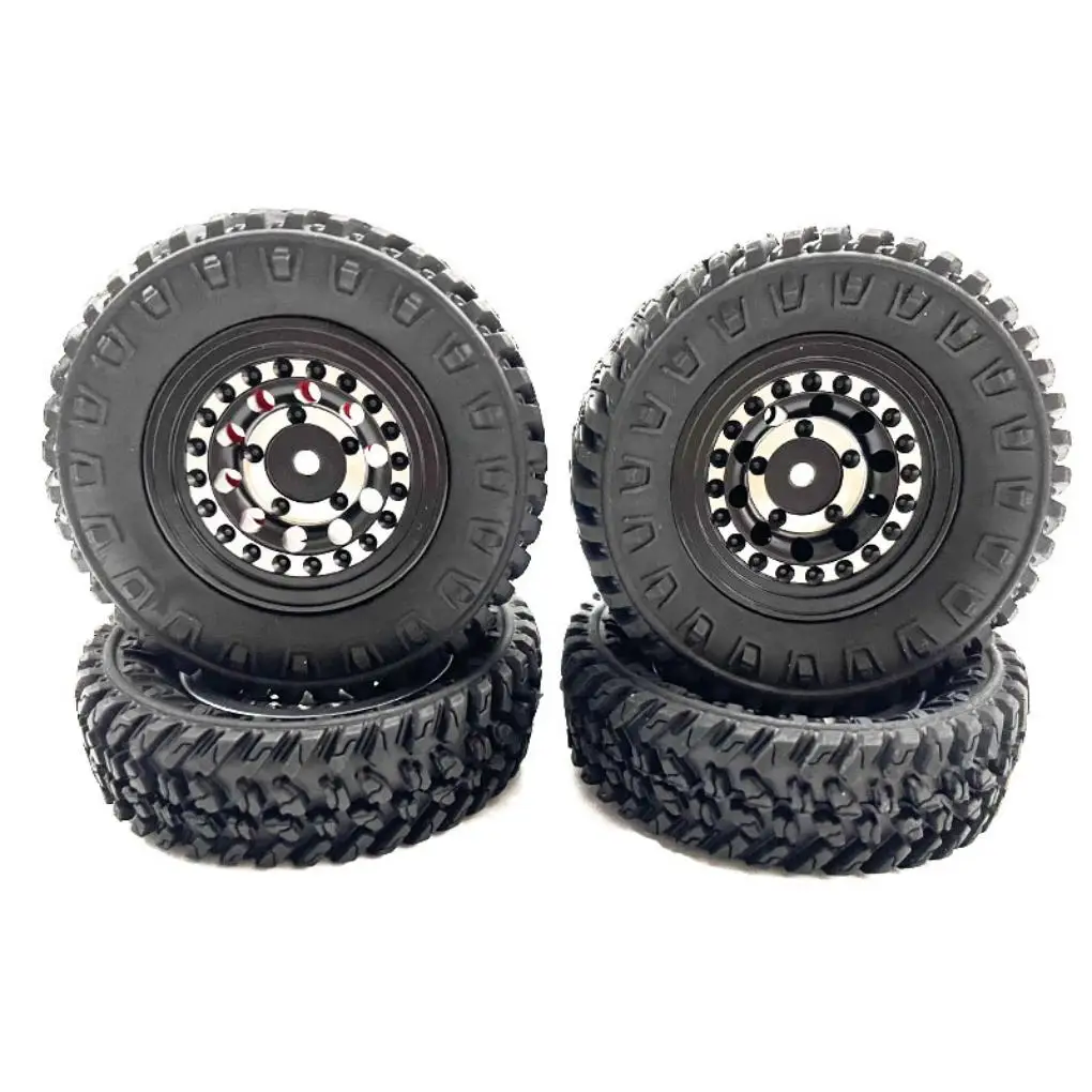 

1 24 Plastic Durable Wheel Rims Tyre For FMS FCX24 RC Car Part RC Car Accessories Replacement Parts RC Upgrade Part Black
