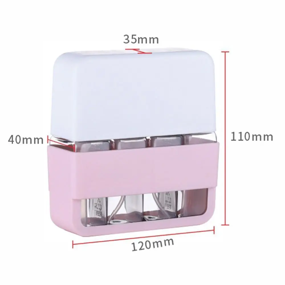 Sub-bottling Tool 4 in 1 Travel Bottle Set Empty Portable Refillable Bottles Set Leakproof Save Space Lotion Bottles Lotion