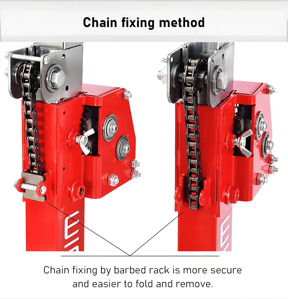 Hand-cranked Gypsum Board Lifter Lifting Mobile Stand Holder Small Ceiling Hole