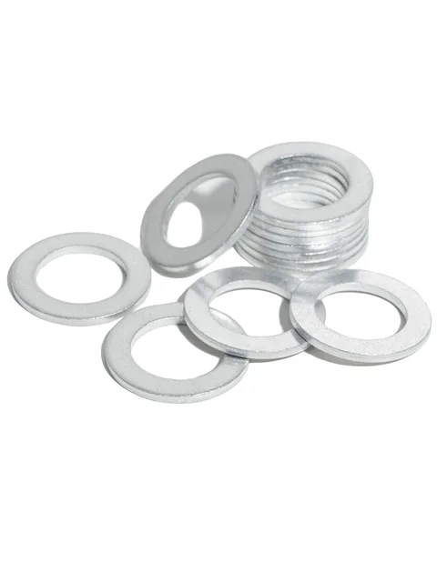 10 Guarnizioni Tappo Di Scarico Olio 14mm In Alluminio - Per Honda Accord E Acura - Foto 7