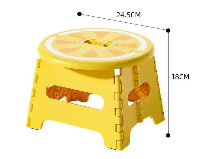 أحدث البلاستيك الساخن سميكة أضعاف البراز الكرتون الإبداعية المحمولة منخفضة البراز في الهواء الطلق المنزلية مقعد صغير كرسي الأطفال الهدايا
