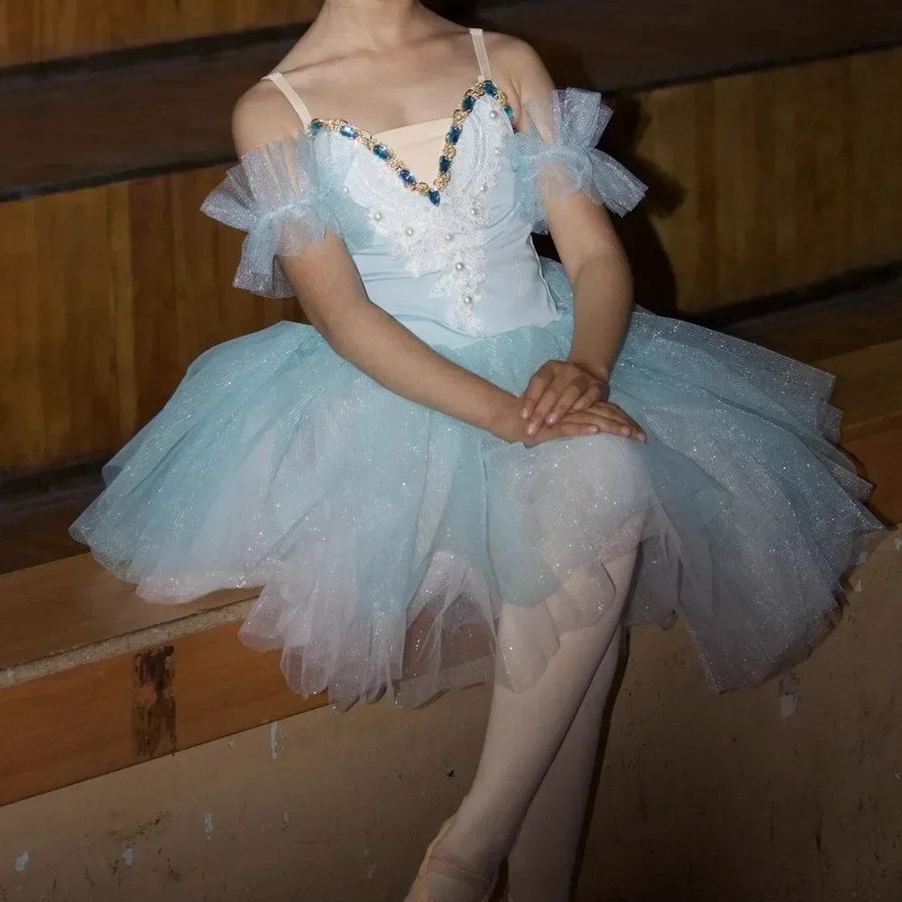 الصيف فتاة فستان الباليه توتو الاطفال ملابس الأطفال يوم Vestidos ملابس رقص الفتيات فساتين غير رسمية ثياب الباليه الزي