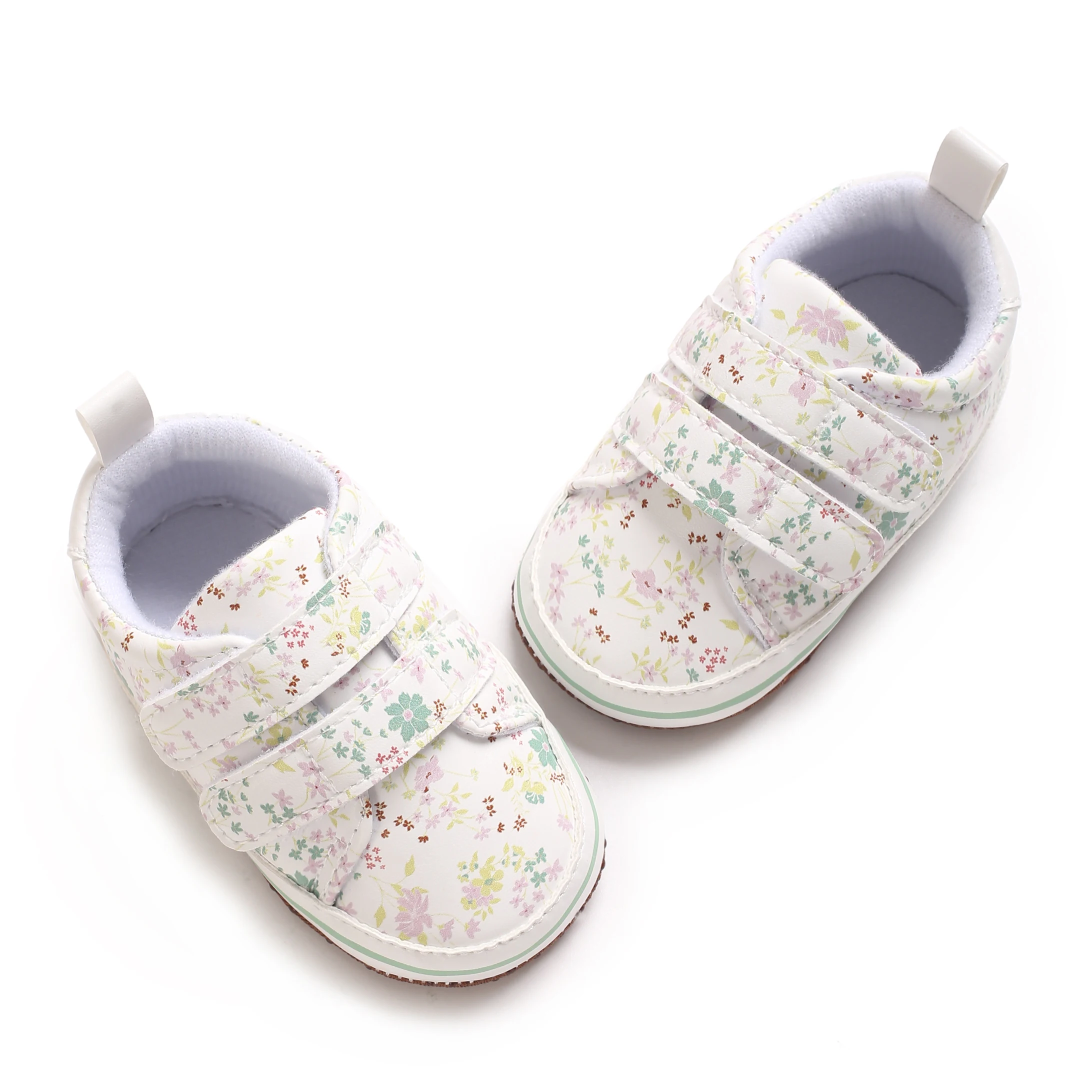 Baby Sports Shoes Anti Slip and Breathable Fabric Men's and Women's Walking Whoes For Spring and Autumn Soft Soled Newborn Baby - 5