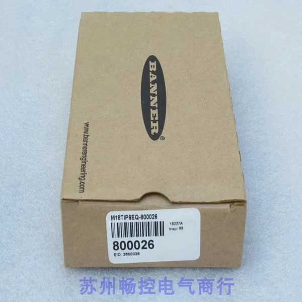 

*Sales * New Bonner BANNER Temperature Sensor M18TIP6EQ-800026 In Stock 800026