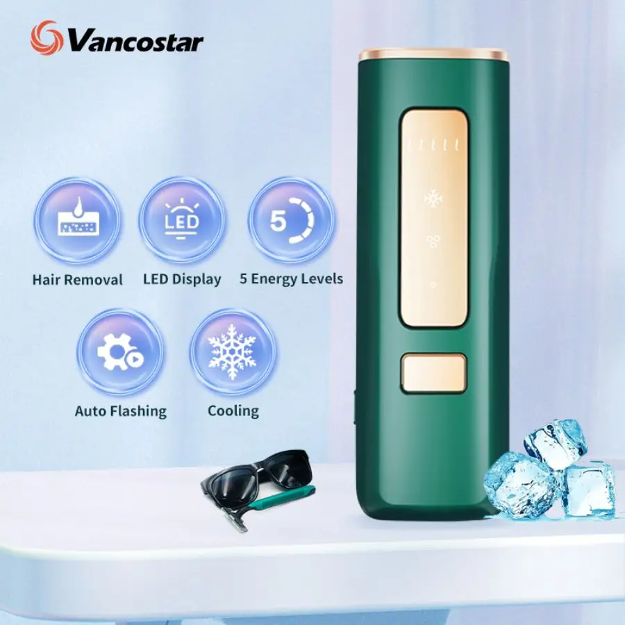 999900 Flash Depilazione Laser Raffreddamento Per Le Donne Auto Lampeggiante Bikini Trimmer Per Le Signore Casa Usato Epilatore Ipl Spedizione Gratuit