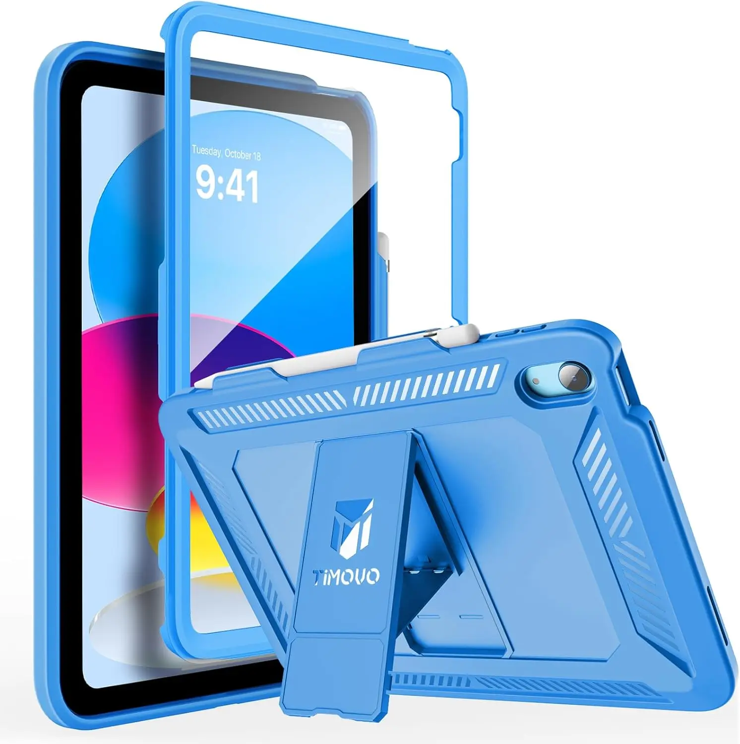 Heavy Duty Shockproof Rugged Tablet Case with Screen Protector – 11-Inch