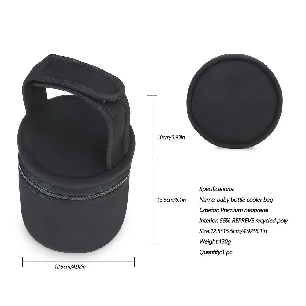 Insulation Bag Baby Feeding Milk Warmer Bottle Holder Baby Bottle Mommy Clutch Bag Stroller Accessories Stroller Hang Bag