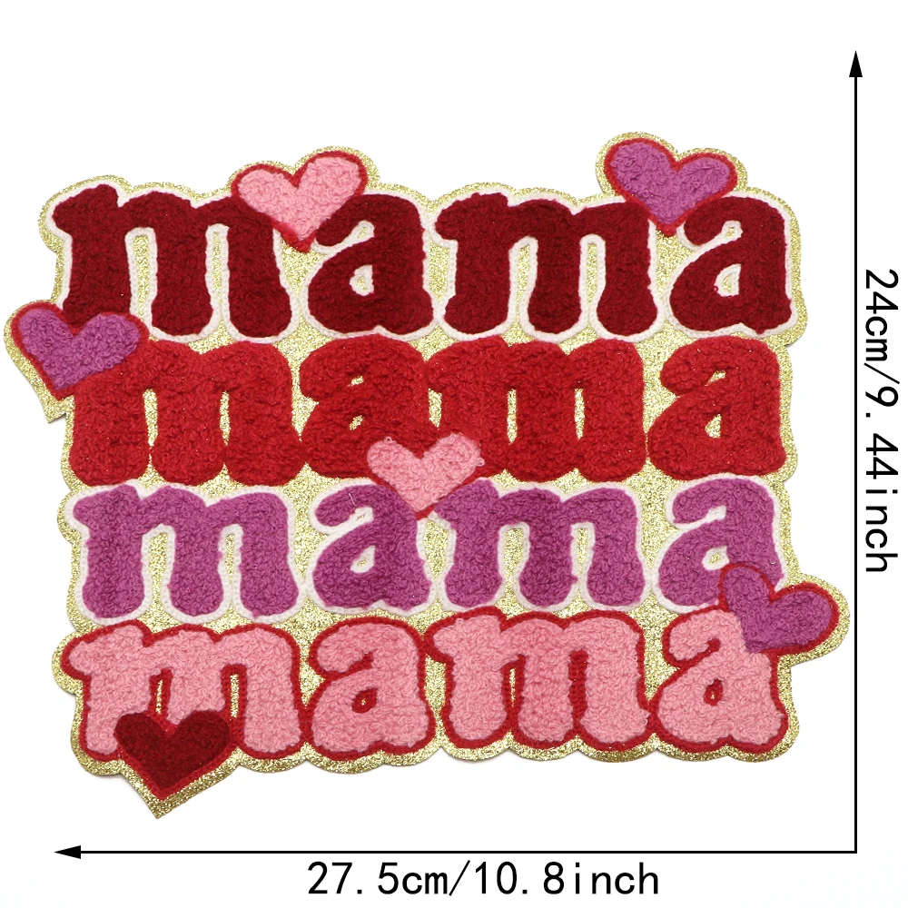 1PC Klee Bögen Schmetterling Stickerei Patch Pailletten Abzeichen Eisen auf Patch Thermoadhäsive Patches Auf Hoodie Jacken Diy Abzeichen – Detail 5