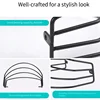 2Pcs Wall Hat Rack Baseball Hat Rack For Wall, Door And Closet, Metal Hat Organizers For Baseball Caps, Ball Cap Holder 4