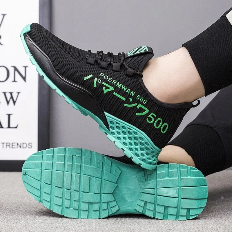 Hot Sale Light Running Shoes Comfortable Casual Men's Sneaker Breathable Non-slip Wear-resistant Outdoor Walking Men Sport Shoes