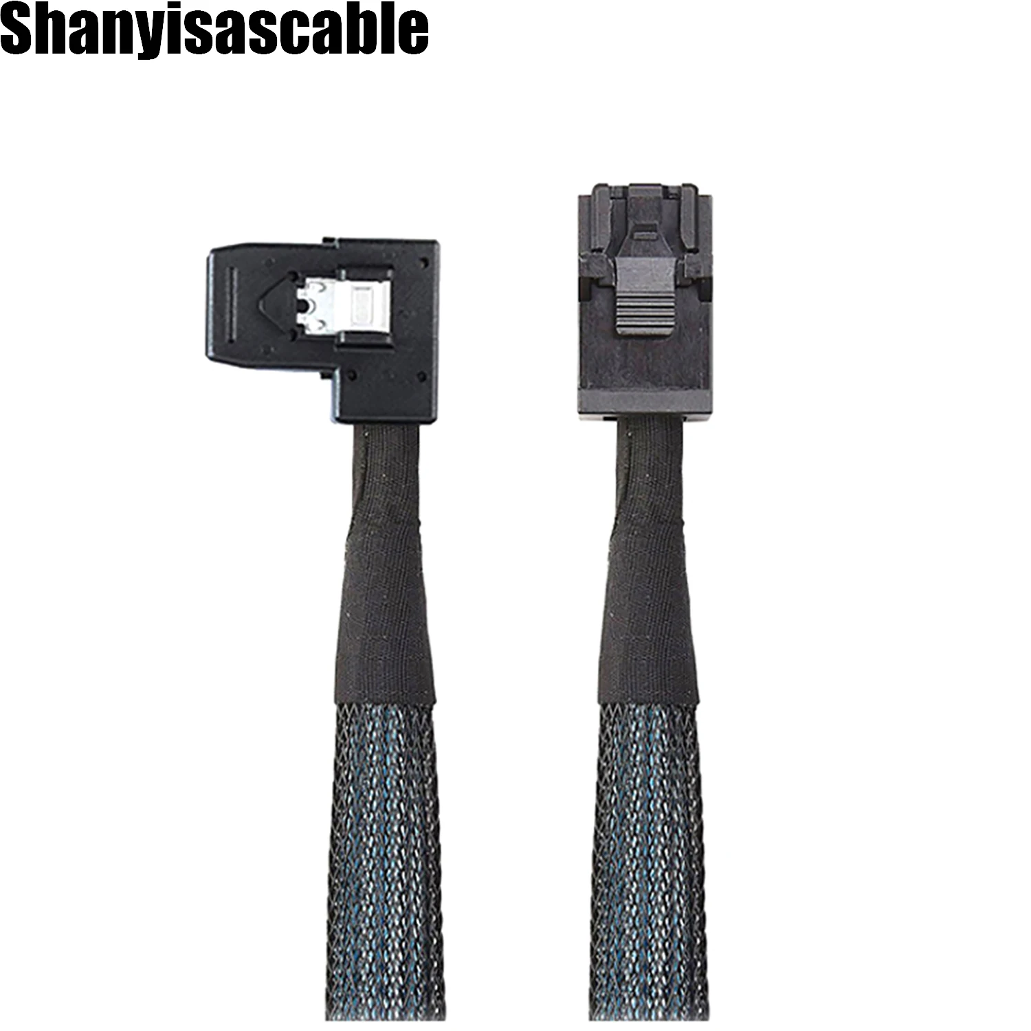 1.0M Mini SAS HD SFF-8643 36P male to SAS 36P SFF-8087 left angle server cable sas sff cable