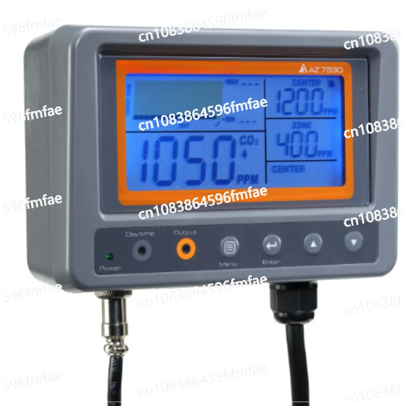

AZ7530 CO2 Monitoring/Controller with Relay Function CO2 Quality Detector for Harmful Gases in Farming and Planting Agriculture