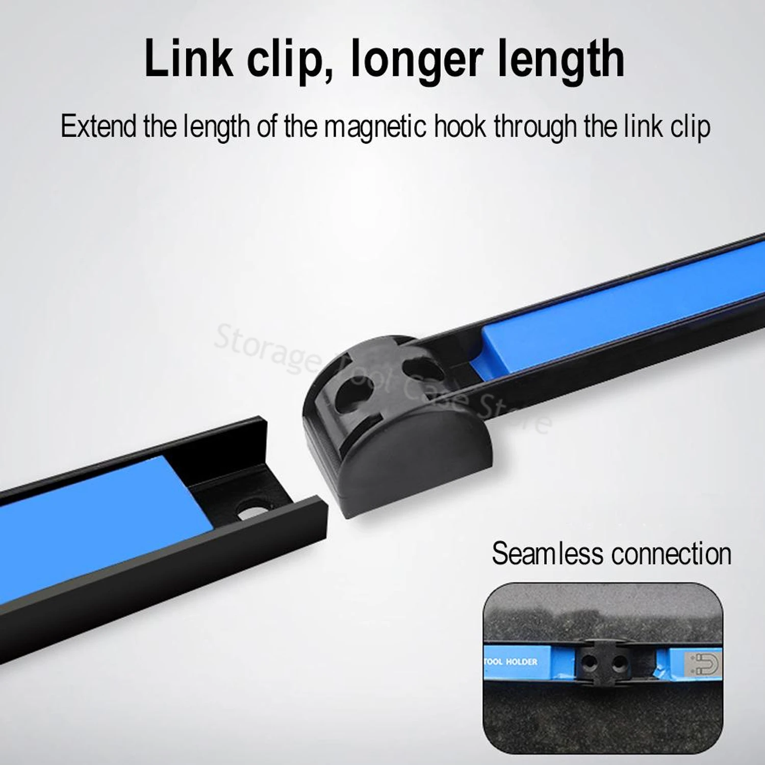 Magnetic Tool Holder Heavy Duty Tool Bar Long Strip Rack Garage Workshops Hardware Cabinet Prefabricated Warehouse
