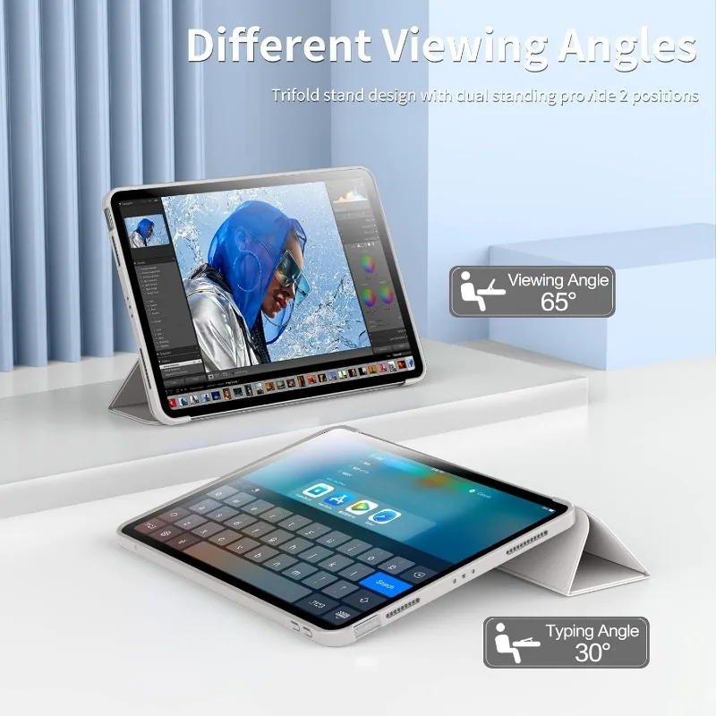 Case for iPad A16 11th 2025 10th Generation 10.9 2022 Smart Cover iPad 11th/10th A3354 A3355 A3356 A2696 A2757 A2777 Fundas case — view 6