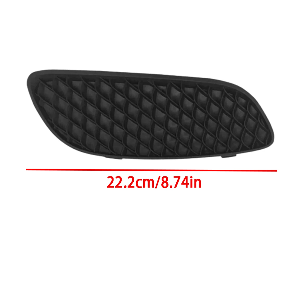 For Mercedes-Benz A-Class W176 2015 1768853622 Front Left Right Bumper Fog Light Grille Cover Trim Black Plastic